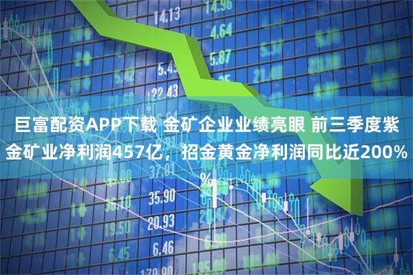 巨富配资APP下载 金矿企业业绩亮眼 前三季度紫金矿业净利润457亿,招金黄金净利润同比近200%